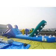 inflatable water slide